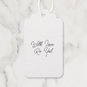 Coronation Emblem King Charles III Cadeaulabels (Achterkant)