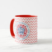 Coronation Emblem of King Charles III Mok (Voorkant links)