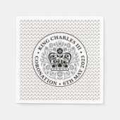 Coronation Emblem of King Charles III Servet (Voorkant)