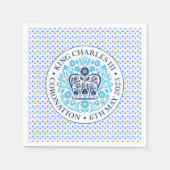 Coronation Emblem of King Charles III Servet (Voorkant)