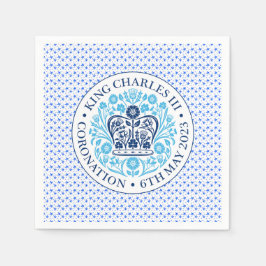 Coronation Emblem of King Charles III Servet