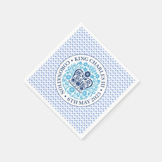 Coronation Emblem of King Charles III Servet (Hoek)