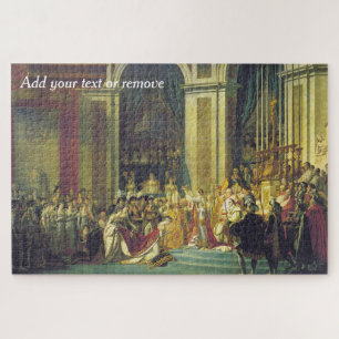 "Coronation of Napoleon", Notre Dame, Parijs, 1806 Legpuzzel
