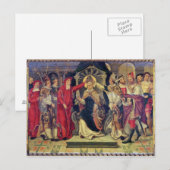 Coronation of Pope Celestine V in August 1294 Briefkaart (Voorkant / Achterkant)