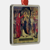 Coronation of Pope Celestine V in August 1294 Metalen Ornament (Rechts)