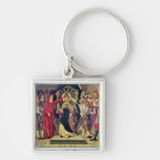Coronation of Pope Celestine V in August 1294 Sleutelhanger (Voorkant)