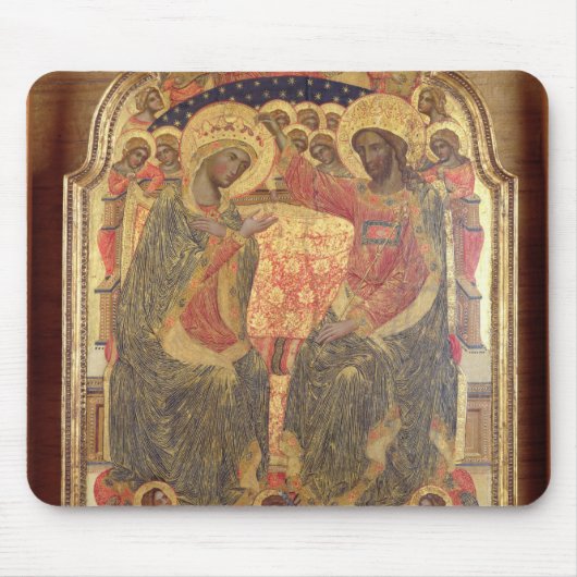 Coronation of the Virgin, 1372 Muismat (Voorkant)
