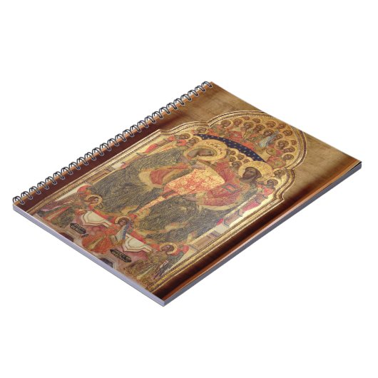 Coronation of the Virgin, 1372 Notitieboek (Linkerzijde)