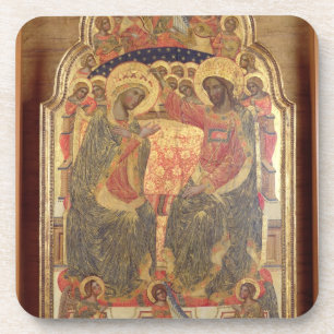 Coronation of the Virgin, 1372 Onderzetter