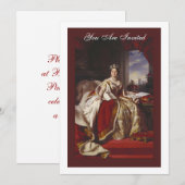 Coronation Portrait of Queen Victoria Kaart (Voorkant / Achterkant)