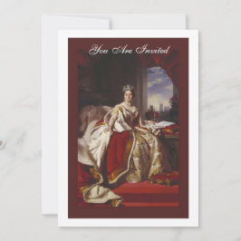 Coronation Portrait of Queen Victoria Kaart