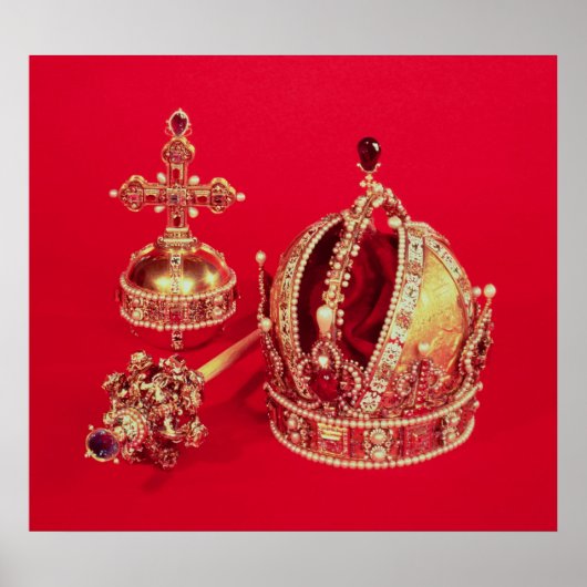 Coronation Regalia of Rudolph II Poster (Voorkant)