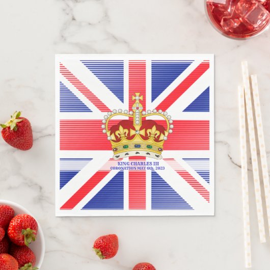 Coronation souvenir of King Charles III Crossbod Servet (Insitu)