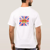 Coronation souvenir of King Charles III T-Shirt (Achterkant)