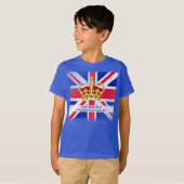Coronation souvenir of King Charles III T-shirt (Voorkant volledig)
