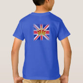 Coronation souvenir of King Charles III T-shirt (Achterkant)