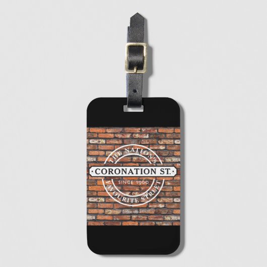 Coronation Street Bagagelabel (Voorkant (verticaal))