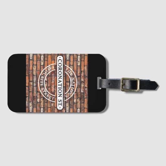 Coronation Street Bagagelabel (Voorkant (horizontaal))