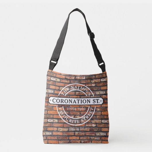 Coronation Street - Logo Crossbody Tas (Voorkant)