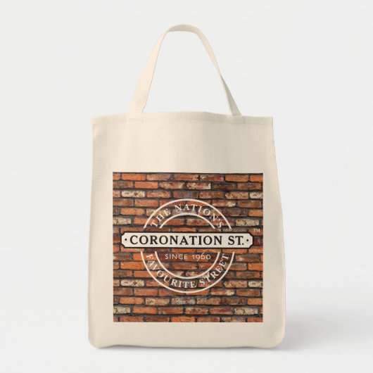 Coronation Street - Logo Grocery Tas (Voorkant)