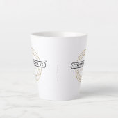 Coronation Street - Logo Latte Mok (Voorkant)