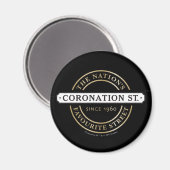 Coronation Street - Logo Magnet (Voorkant / Achterkant)