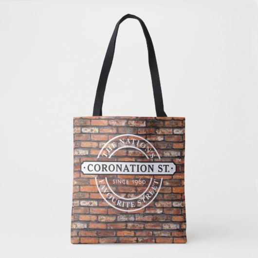 Coronation Street - Logo Schouder Tas (Voorkant)