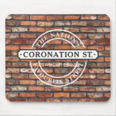 Coronation Street - Sign Poster Muismat (Voorkant)