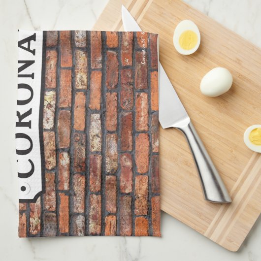 Coronation Street - Teken Theedoek (Quarter Fold)