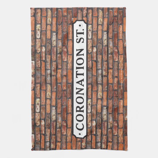 Coronation Street - Teken Theedoek (Verticaal)