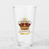 Coronationele dagkroon glas (Achterkant)