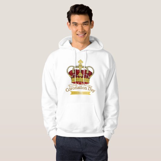 Coronationele dagkroon hoodie (Voorkant volledig)
