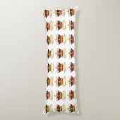 Coronationele dagkroon lichaamskussen (Achterkant (Verticaal))