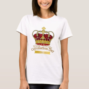Coronationele dagkroon t-shirt
