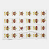 Coronationele dagkroon theedoek (Horizontaal)