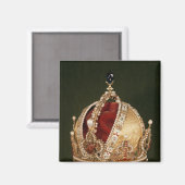 Coronationenkroon van Rudolph II, c.1576 Magneet (Voorkant / Achterkant)