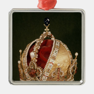 Coronationenkroon van Rudolph II, c.1576 Metalen Ornament