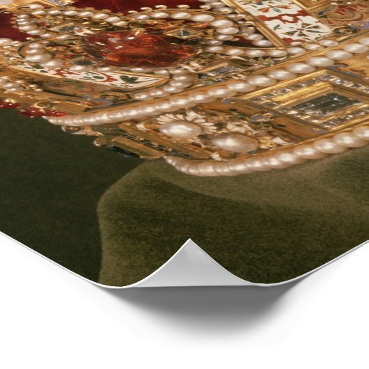 Coronationenkroon van Rudolph II, c.1576 Poster (Hoek)