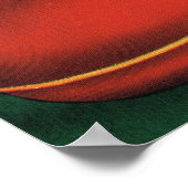 Coronationkroon in Engeland Poster (Hoek)