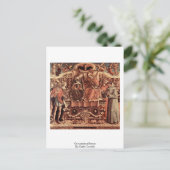Coronationscène van Carlo Crivelli Briefkaart (Staand voorkant)