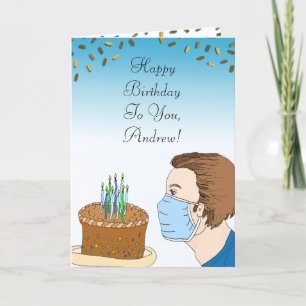 Coronavirus Birthday Wishes Card Kaart