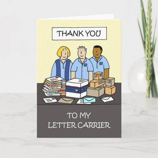 Coronavirus: Dank aan de briefdrager. Kaart (Voorkant)