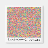 Coronavirus DNA Magnet (Voorkant)
