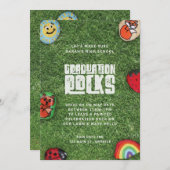 Coronavirus Graduation Party Rock Party Car Parade Kaart (Voorkant / Achterkant)