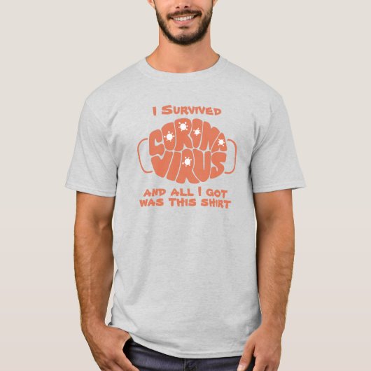 Coronavirus - Mannen T-shirt (Voorkant)