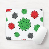 CoronaVirus Mousepad Covid19 Patroonontwerp Muismat (Met muis)