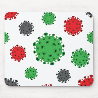 CoronaVirus Mousepad Covid19 Patroonontwerp Muismat