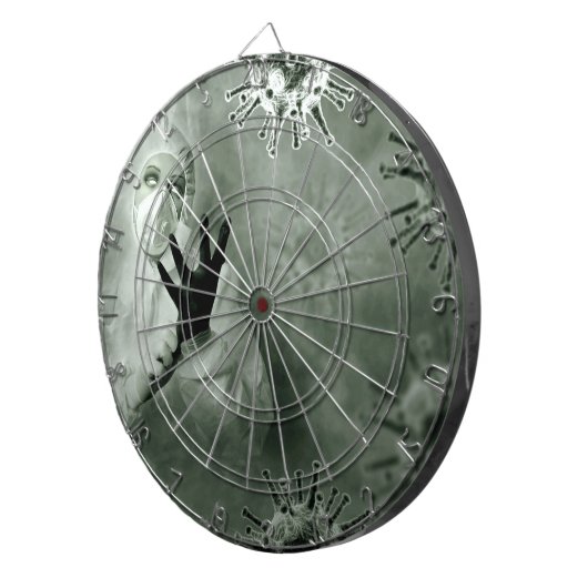 Coronavirus Nurse Dartbord (Voorkant Rechts)