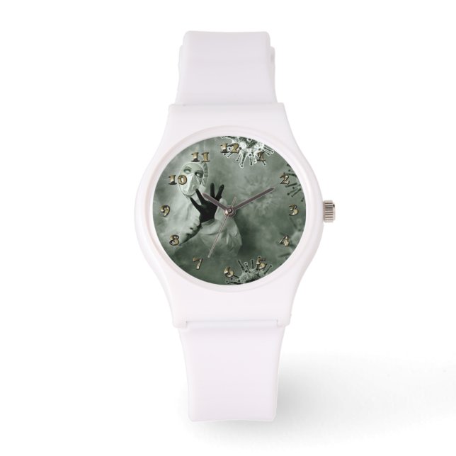 Coronavirus Nurse Horloge (Voorkant)