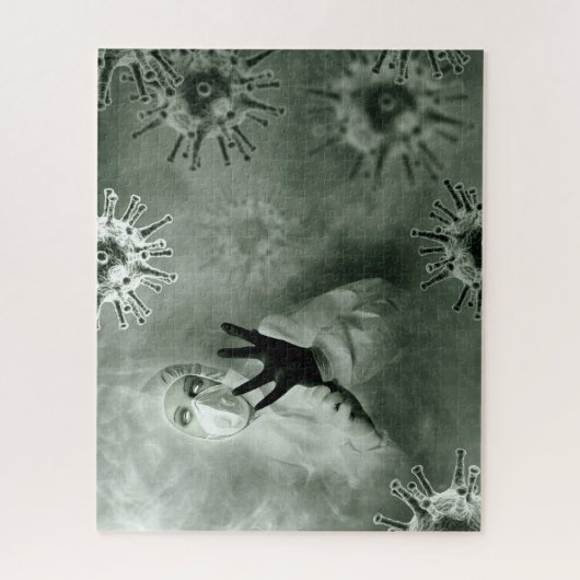 Coronavirus Nurse Legpuzzel (Verticaal)